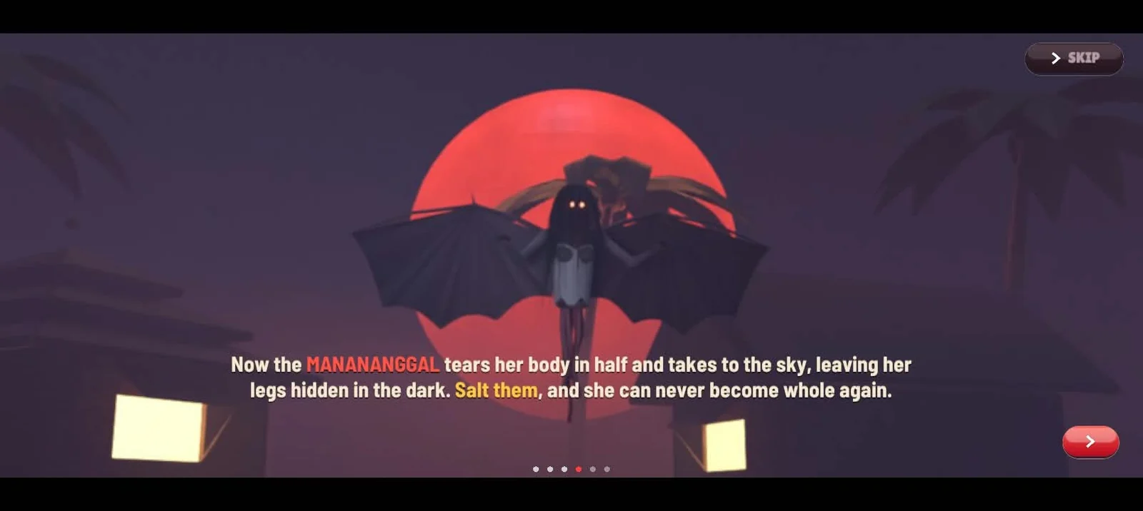 Manananggal story scene