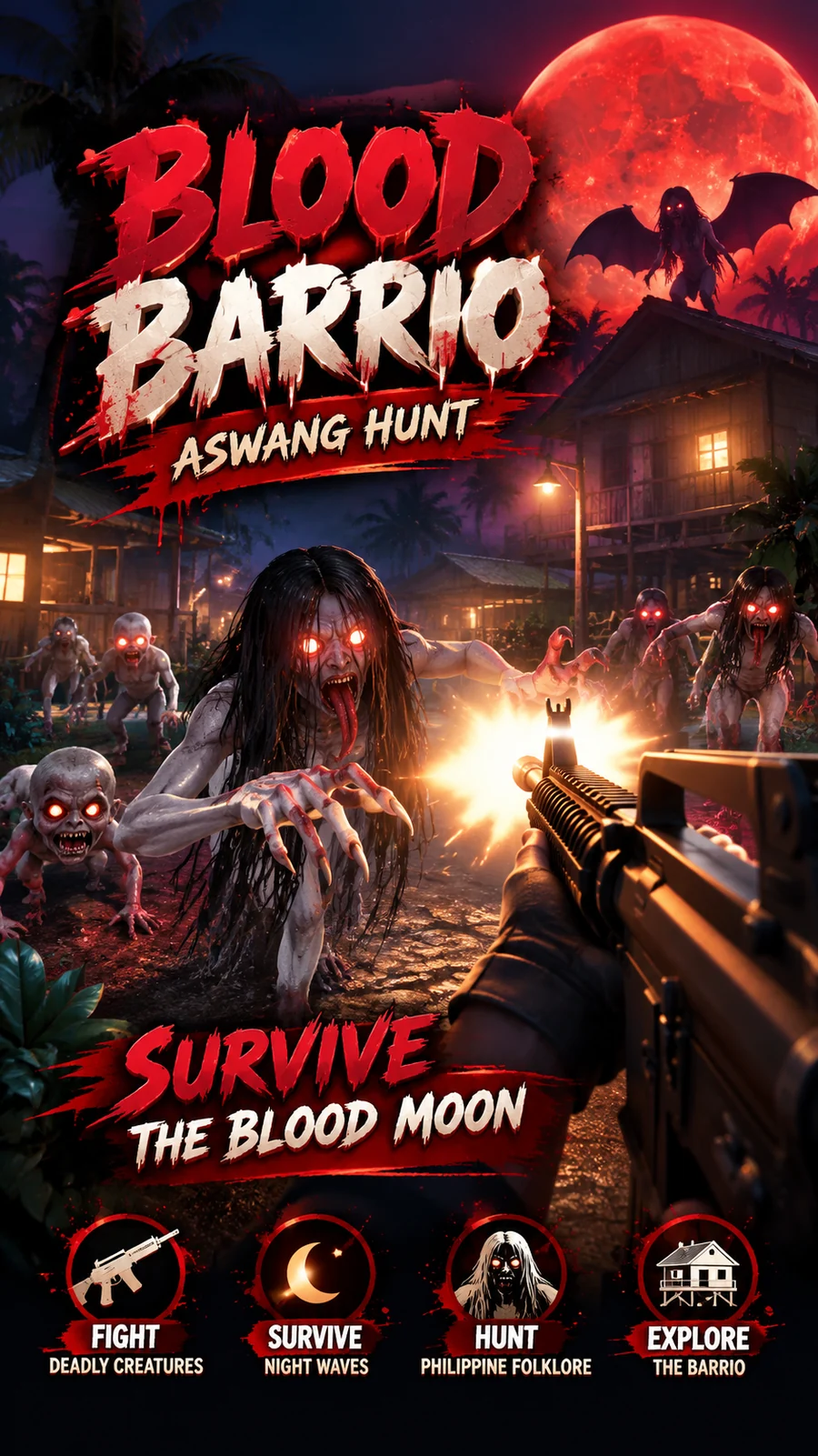 Blood Barrio app promotional poster