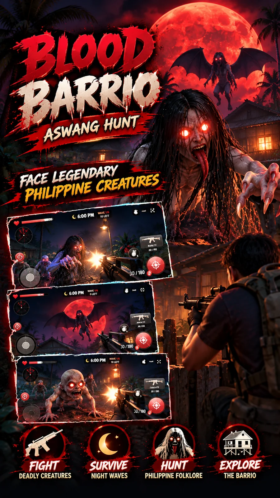 Blood Barrio: Aswang Hunt promotional art