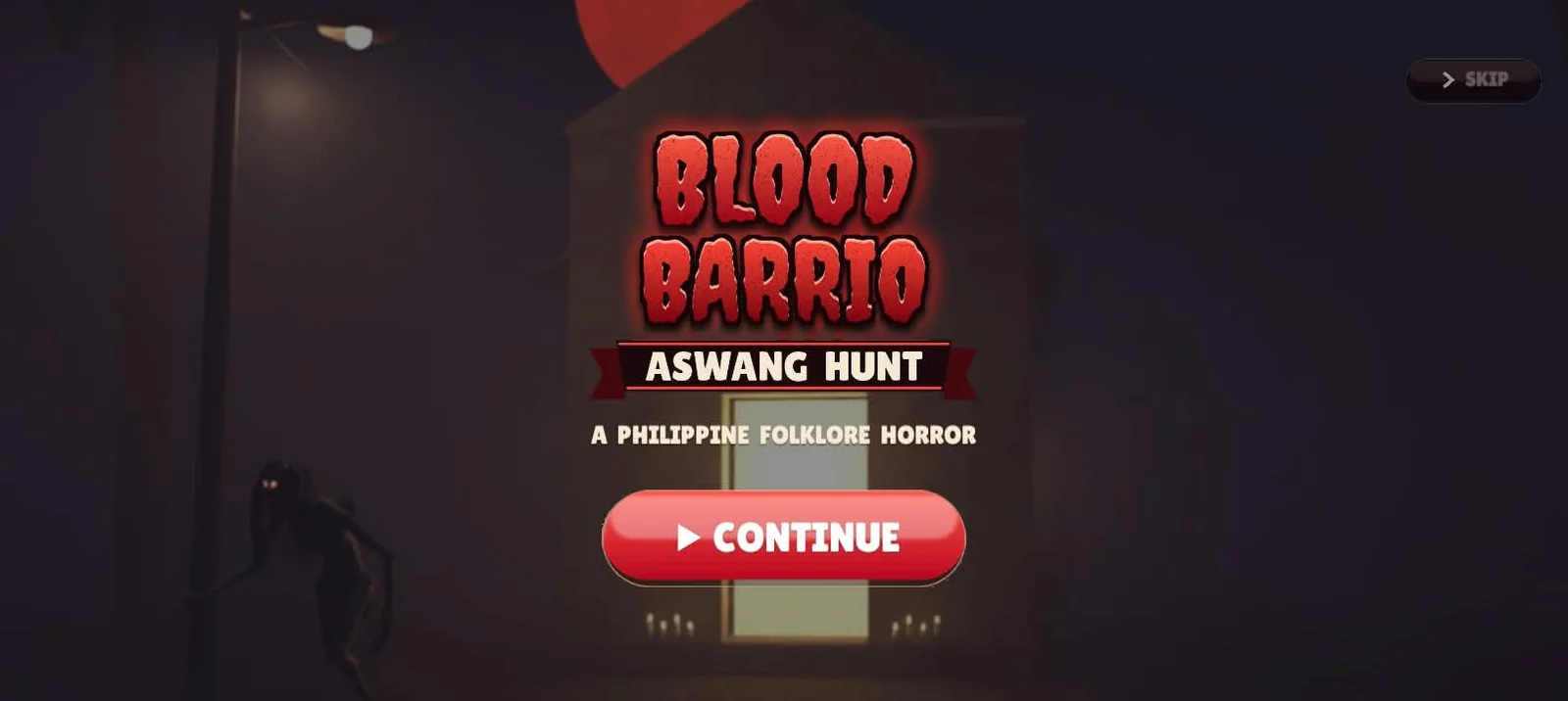Blood Barrio title screen